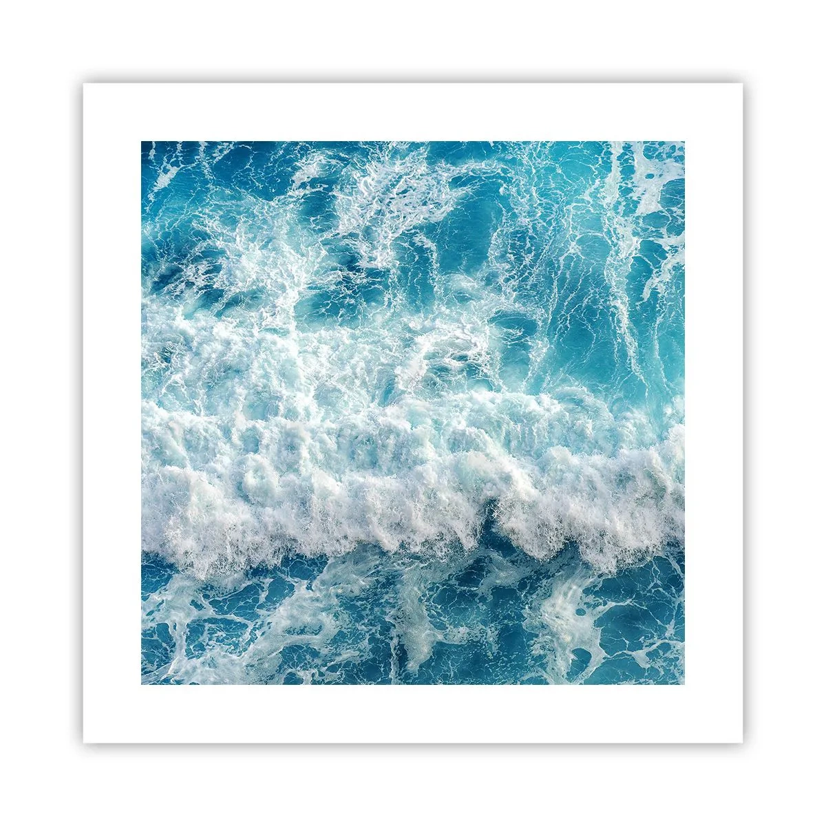 Poster - Con gioia e saltellando - 40x40 cm