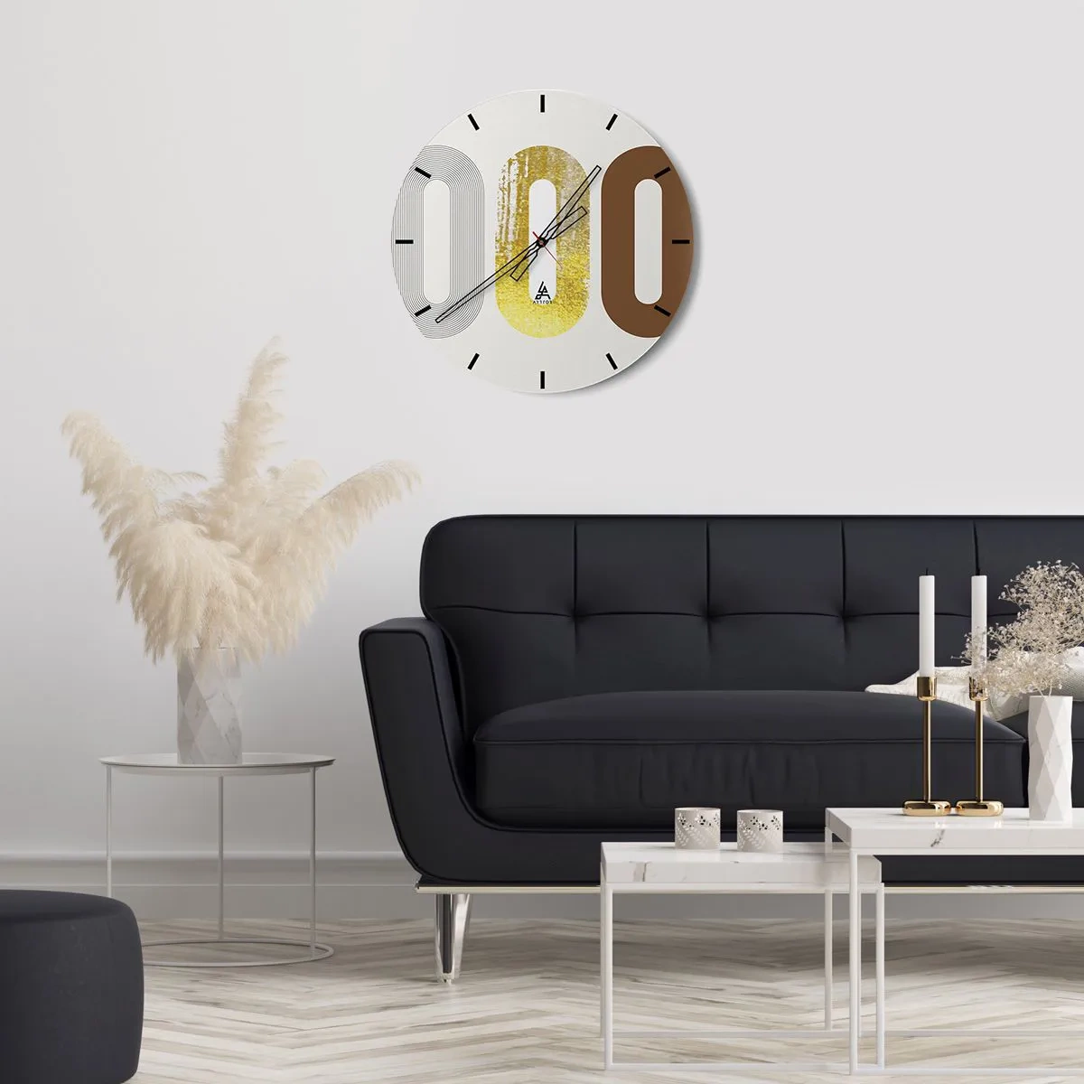 Orologio da parete - Orologio in Vetro - Ohh! - 40x40 cm