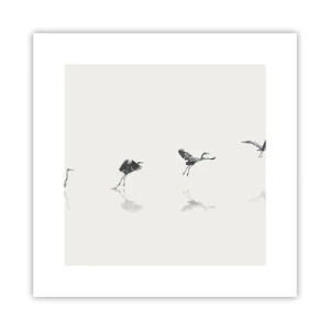 Poster - Quattro semplici passi - 30x30 cm