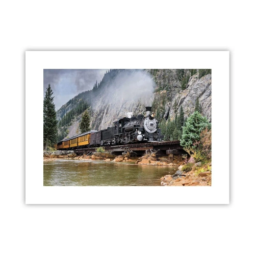 Poster - Dove andiamo? - 40x30 cm