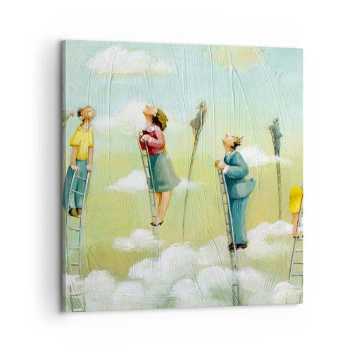 Quadro su tela - Stampe su Tela - Seguendo i propri sogni - 60x60 cm