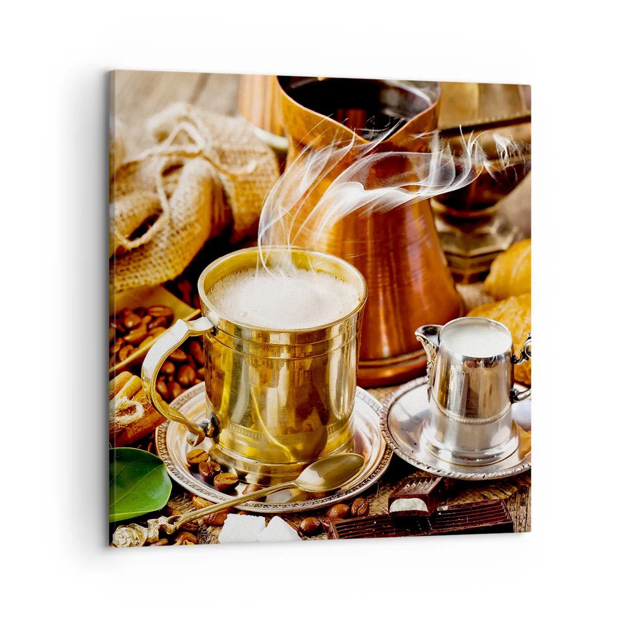 Quadro su tela - Stampe su Tela - Buona giornata! - 50x50 cm