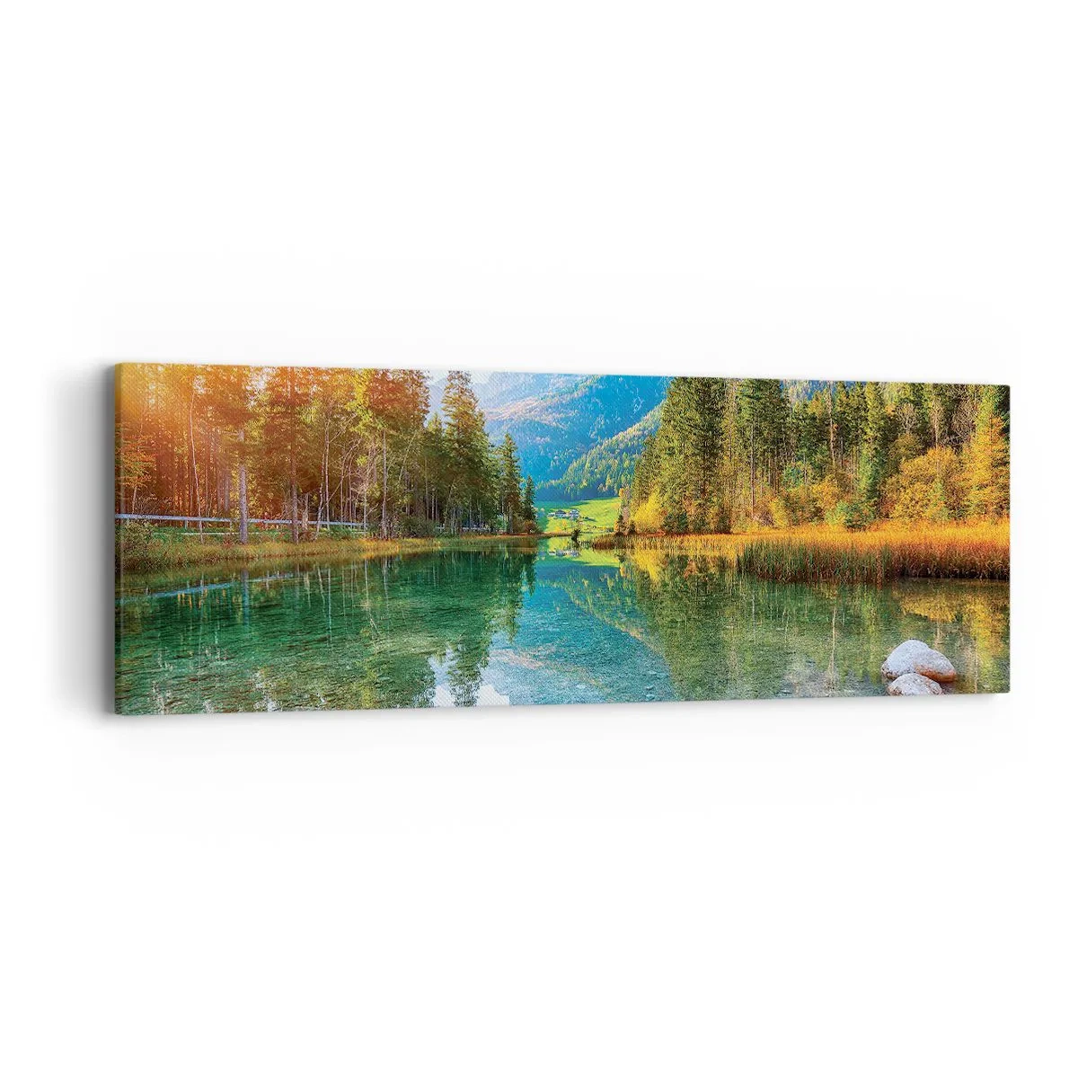 Quadro su tela - Stampe su Tela - La mitezza dell'autunno - 90x30 cm
