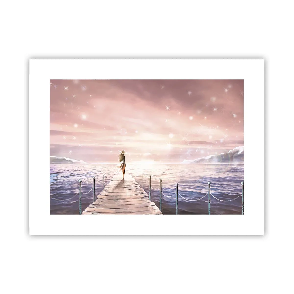 Poster - Alla luce del sogno - 40x30 cm