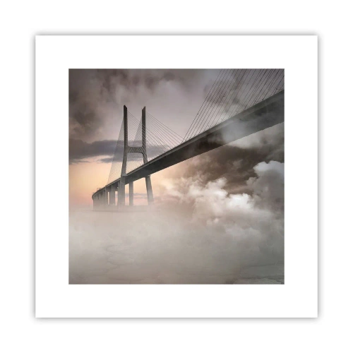 Poster - Sul fiume che non c'è - 30x30 cm