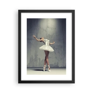 Poster in cornice nera - Leggero come un uccello - 30x40 cm