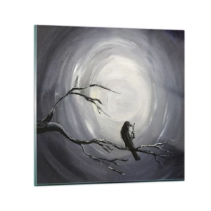 Quadro su vetro - Chiave di una notte misteriosa - 60x60 cm