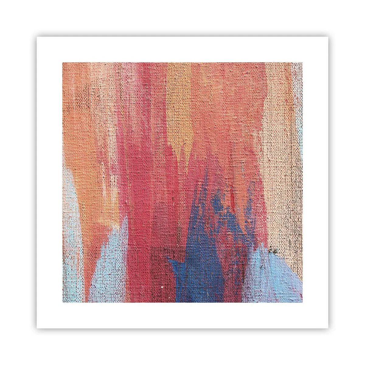 Poster - Colando con l'arcobaleno - 40x40 cm