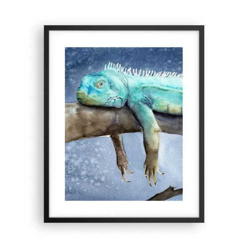 Poster in cornice nera - Va tutto bene! - 40x50 cm