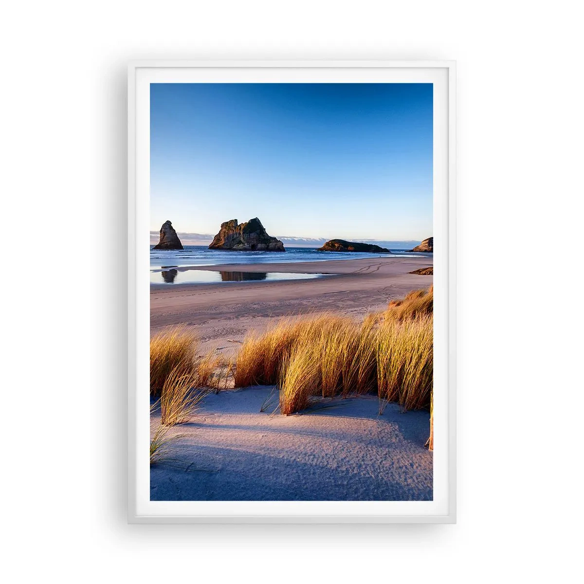 Poster in cornice bianca - Per i cercatori di pace - 70x100 cm