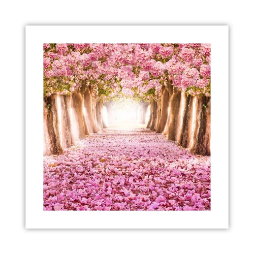 Poster - La strada verso il paradiso - 40x40 cm