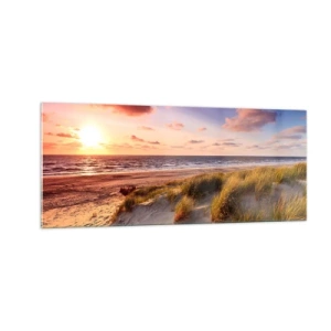 Quadro su vetro - L'aria già profuma di estate - 100x40 cm