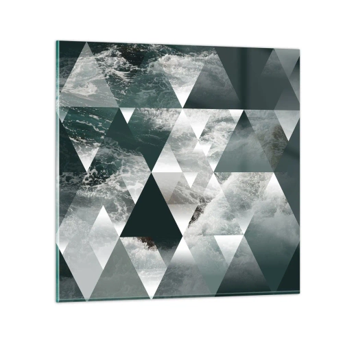 Quadro su vetro - Prospettiva di cristallo - 40x40 cm