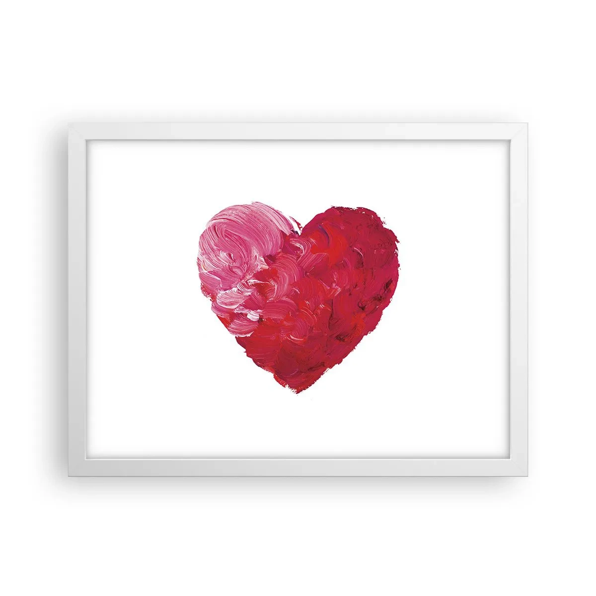 Poster in cornice bianca - All you need is love - 40x30 cm