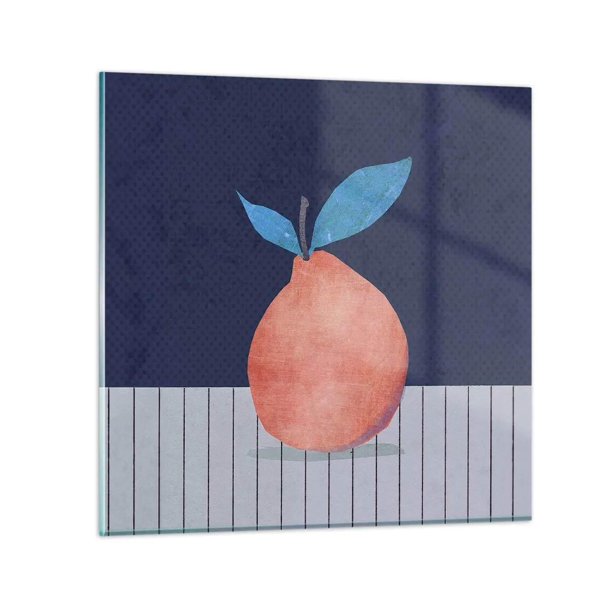 Quadro su vetro - Convessità e piano - 50x50 cm