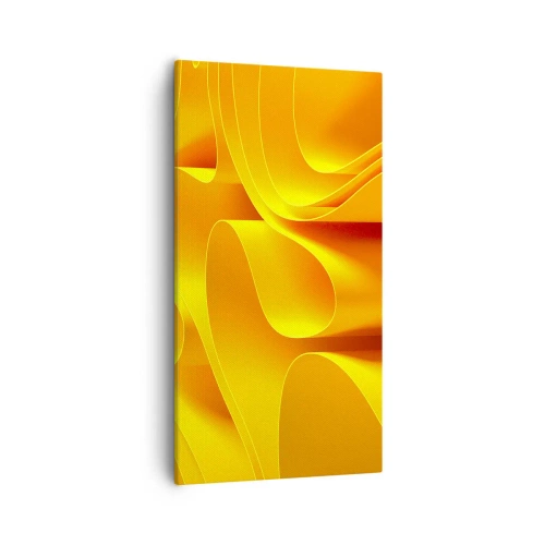 Quadro su tela - Stampe su Tela - Come onde di sole - 55x100 cm