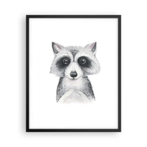 Poster in cornice nera - Un attimo di commozione - 40x50 cm