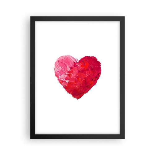 Poster in cornice nera - All you need is love - 30x40 cm