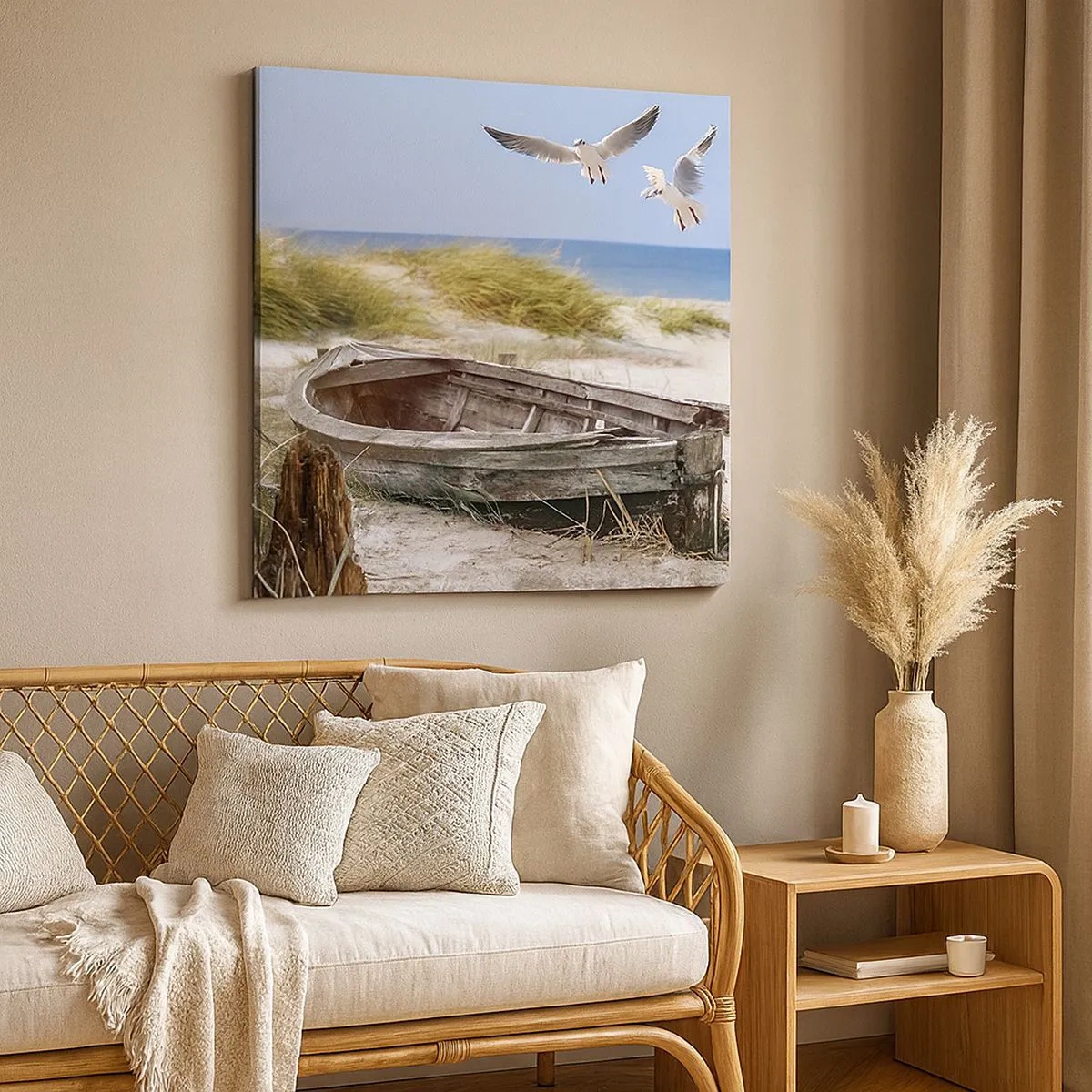 Quadro su tela - Stampe su Tela - Bagnate dal vento - 30x30 cm