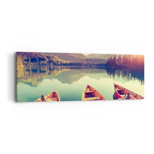 Quadro su tela - Stampe su Tela - Vivere secondo le sue leggi - 90x30 cm