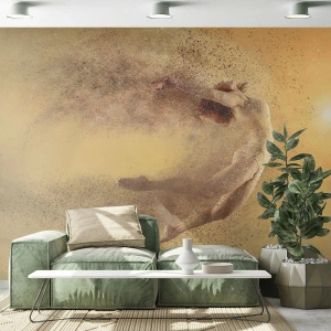 Fotomurali Premium Sand - Nell'estasi della danza - Astrazione, Donna, Grafica - 150x105 cm