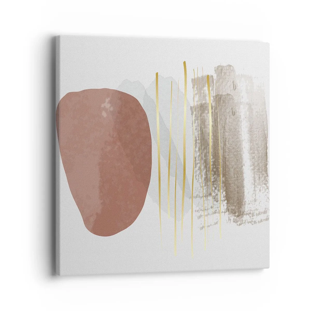 Quadro su tela - Stampe su Tela - Colonnato astratto - 40x40 cm