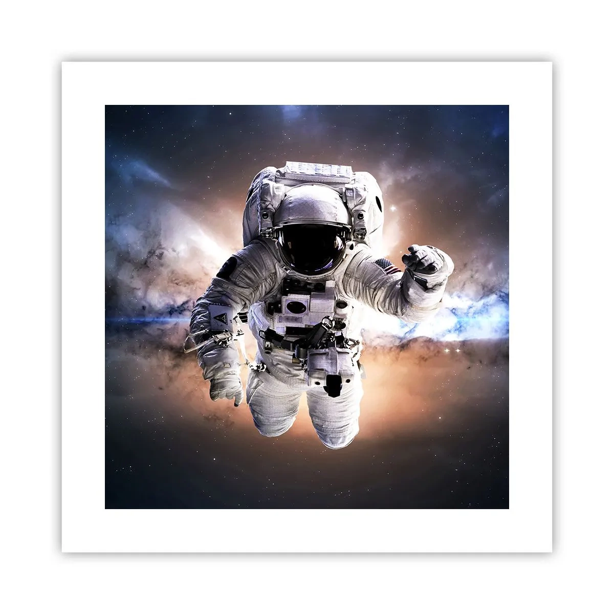 Poster - Saluti dal cosmo - 40x40 cm