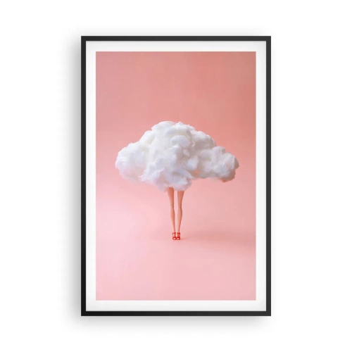 Poster in cornice nera - Dolce promessa - 61x91 cm