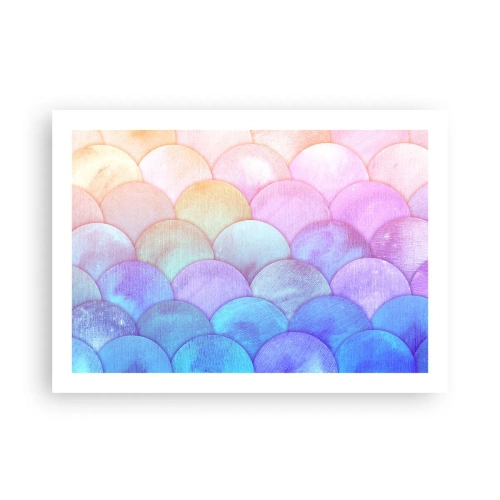 Poster - Scaglie perlate - 70x50 cm