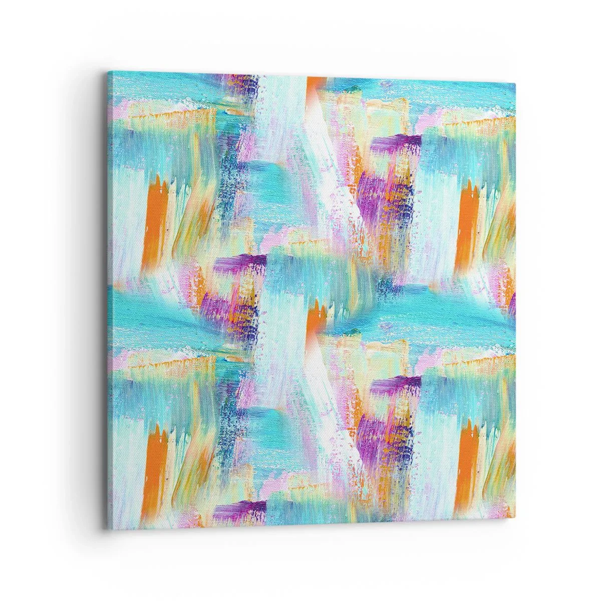 Quadro su tela - Stampe su Tela - Mite intreccio soffuso - 70x70 cm