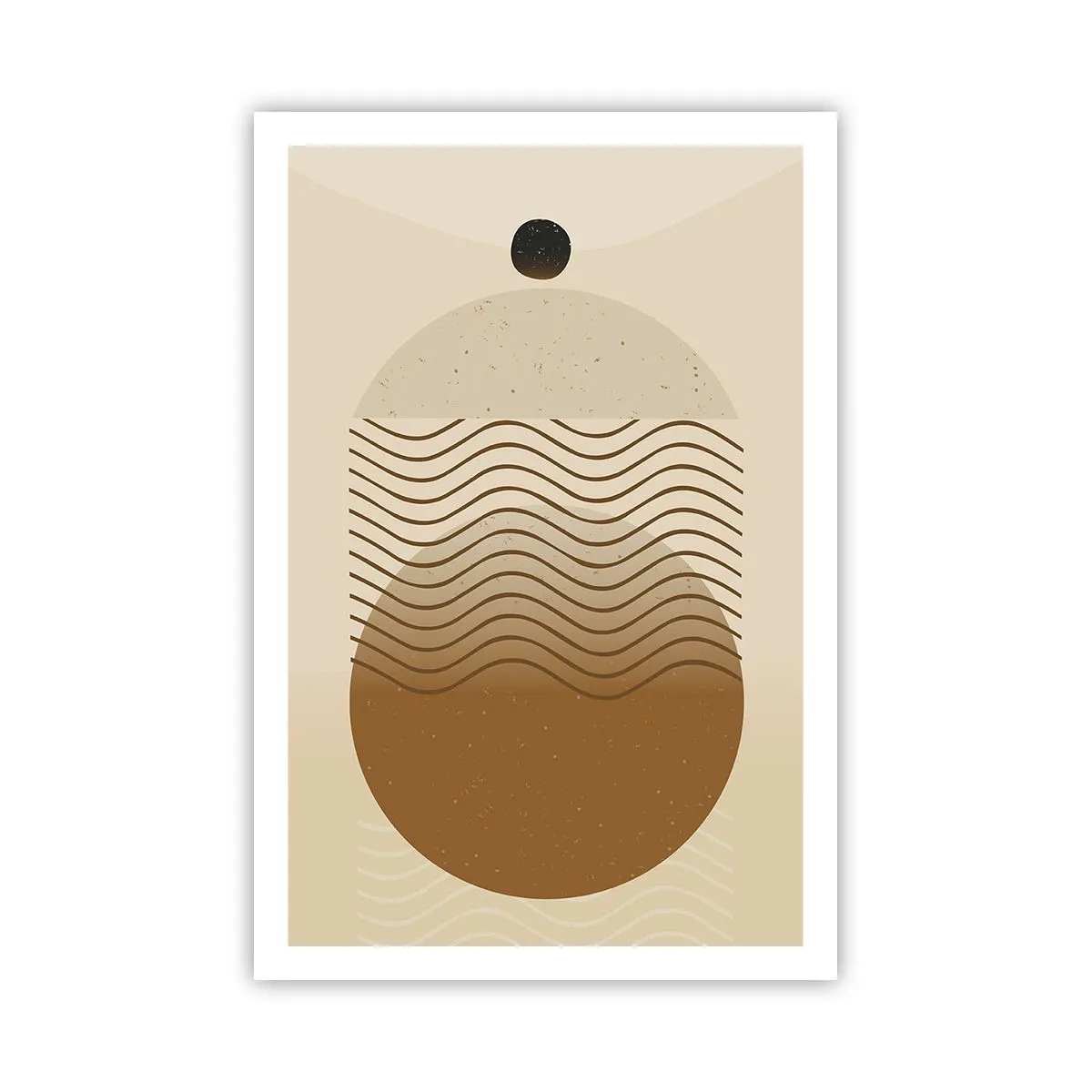 Poster - Sull'origine delle figure geometriche - 61x91 cm