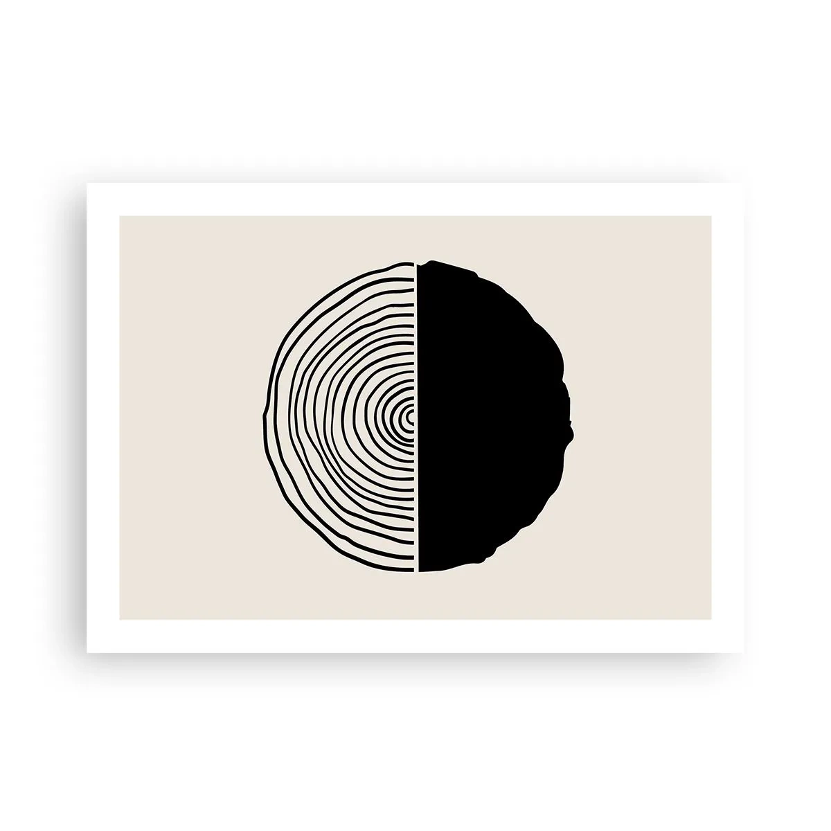 Poster - A metà - 70x50 cm