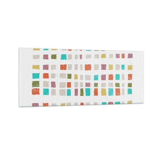 Quadro su vetro - Un gioco sconosciuto - 100x40 cm