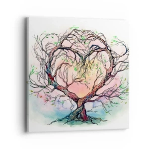 Quadro su tela - Stampe su Tela - Insieme contro le tempeste - 40x40 cm