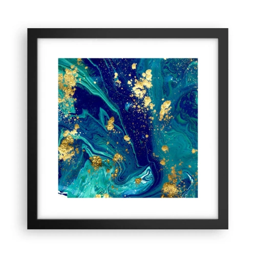 Poster in cornice nera - Petali di sole - 30x30 cm