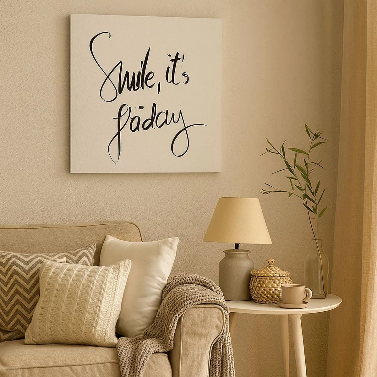 Quadro su tela - Stampe su Tela - Vera gioia - 30x30 cm