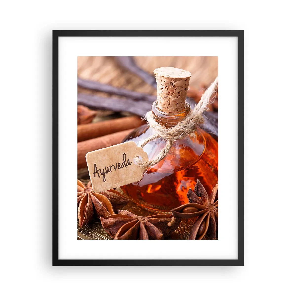 Poster in cornice nera - Verso l'unità del corpo e dell'anima - 40x50 cm