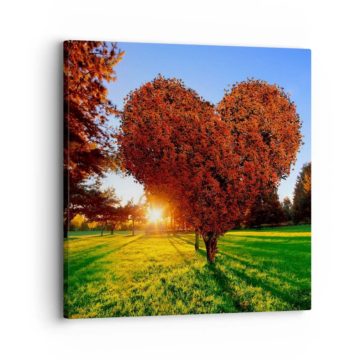 Quadro su tela - Stampe su Tela - Come non amare l'autunno - 30x30 cm
