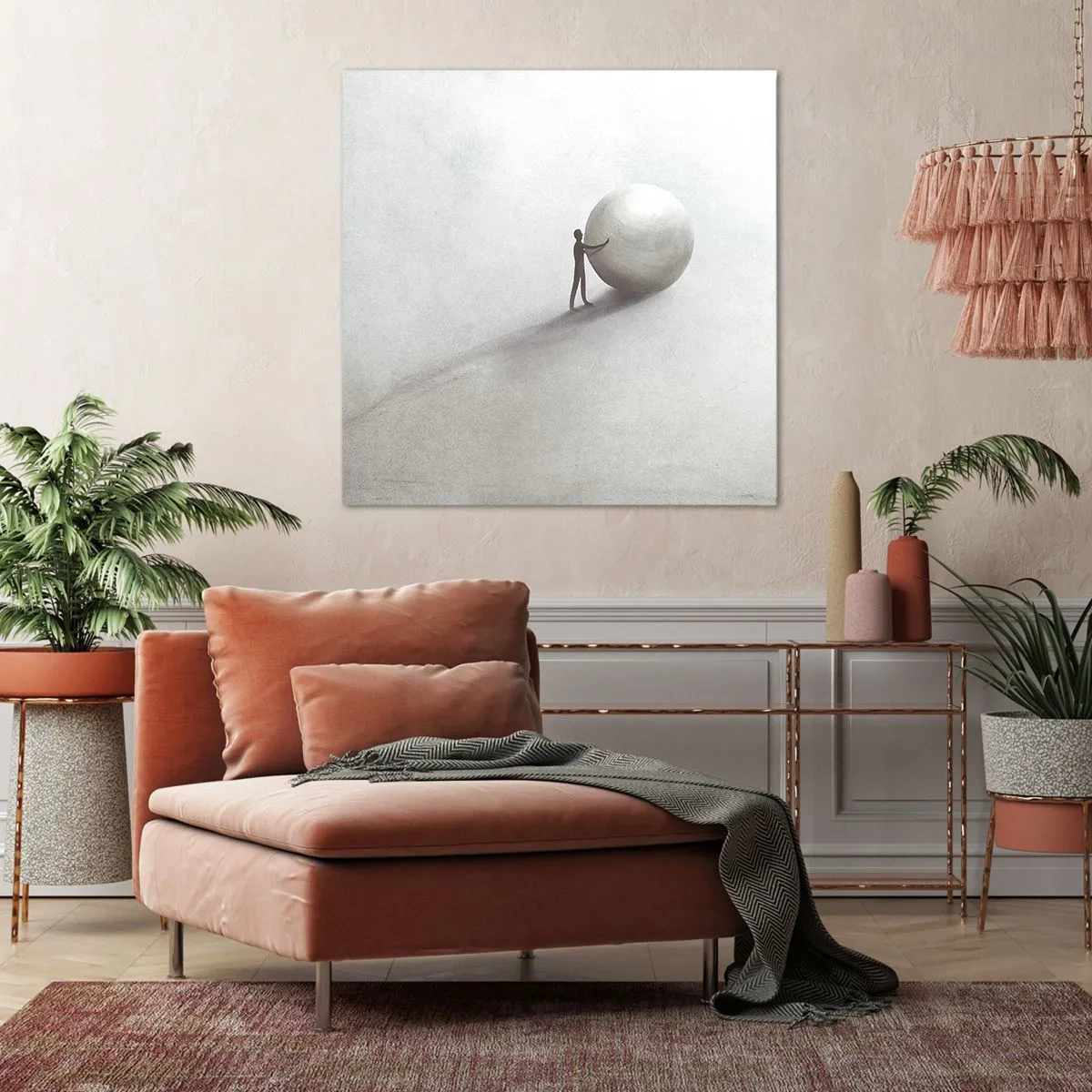 Quadro su tela - Stampe su Tela - Il gioco della vita - 30x30 cm