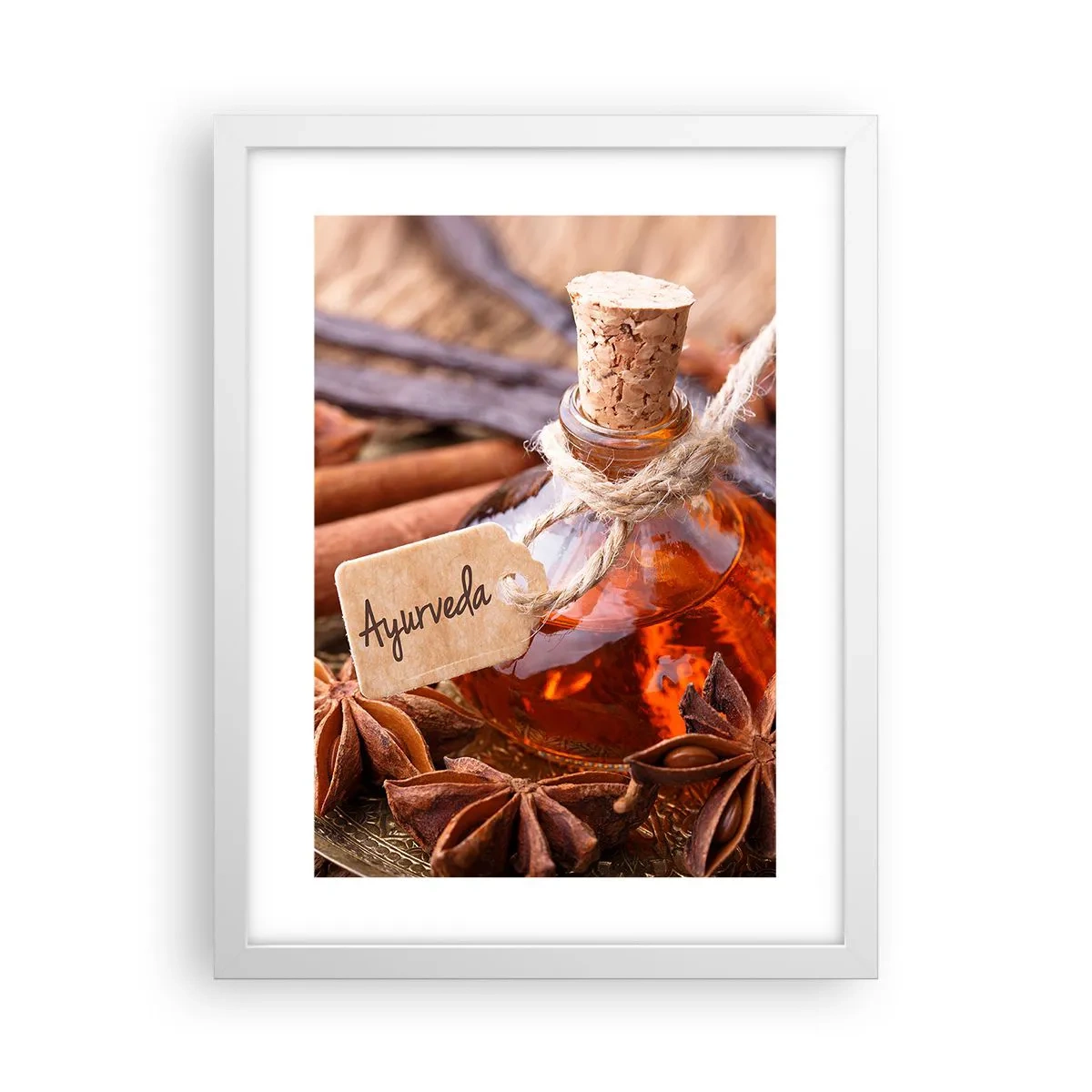 Poster in cornice bianca - Verso l'unità del corpo e dell'anima - 30x40 cm