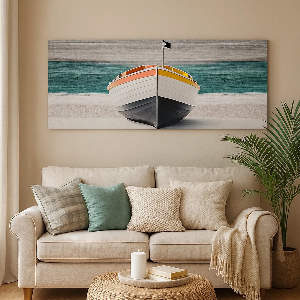 Quadro su tela - Stampe su Tela - Al suo posto - 30x30 cm