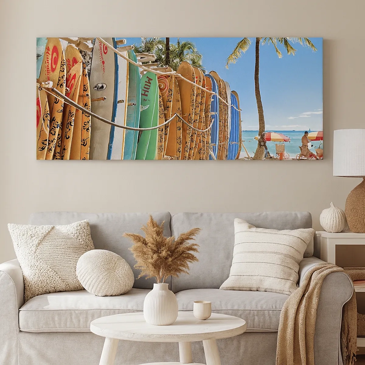 Quadro su tela - Stampe su Tela - Divertimento sotto il sole - 30x30 cm