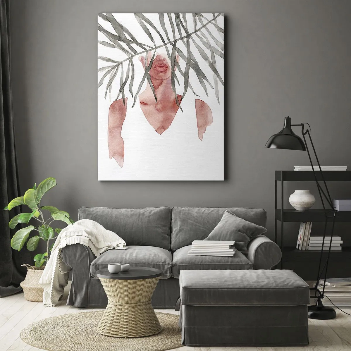 Quadro su tela - Stampe su Tela - Dama dei tropici - 70x100 cm