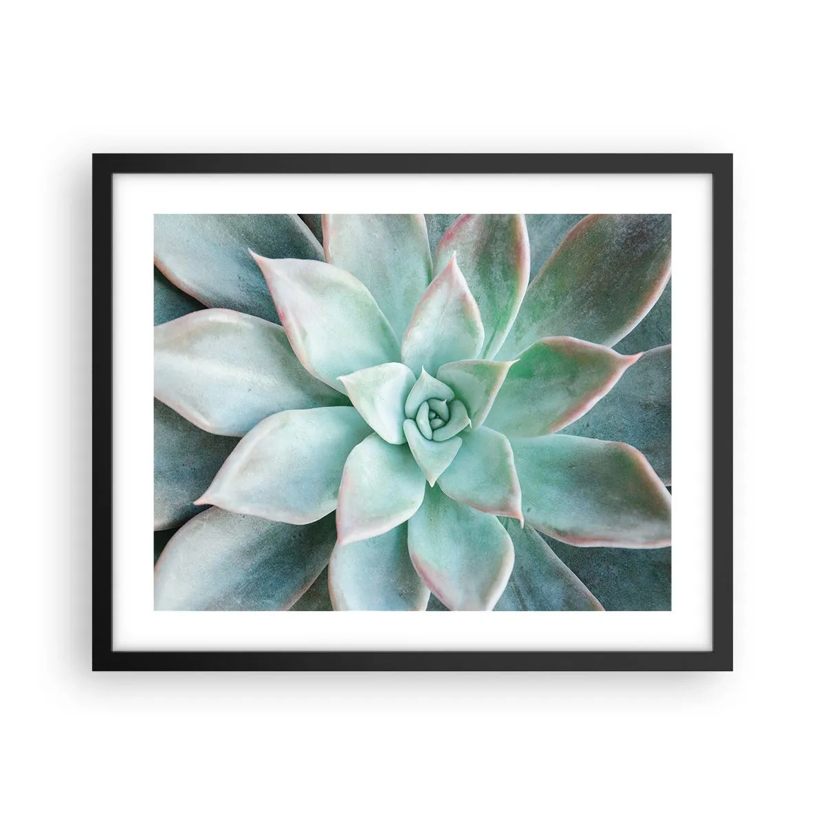 Poster in cornice nera - Il cuore del deserto - 50x40 cm