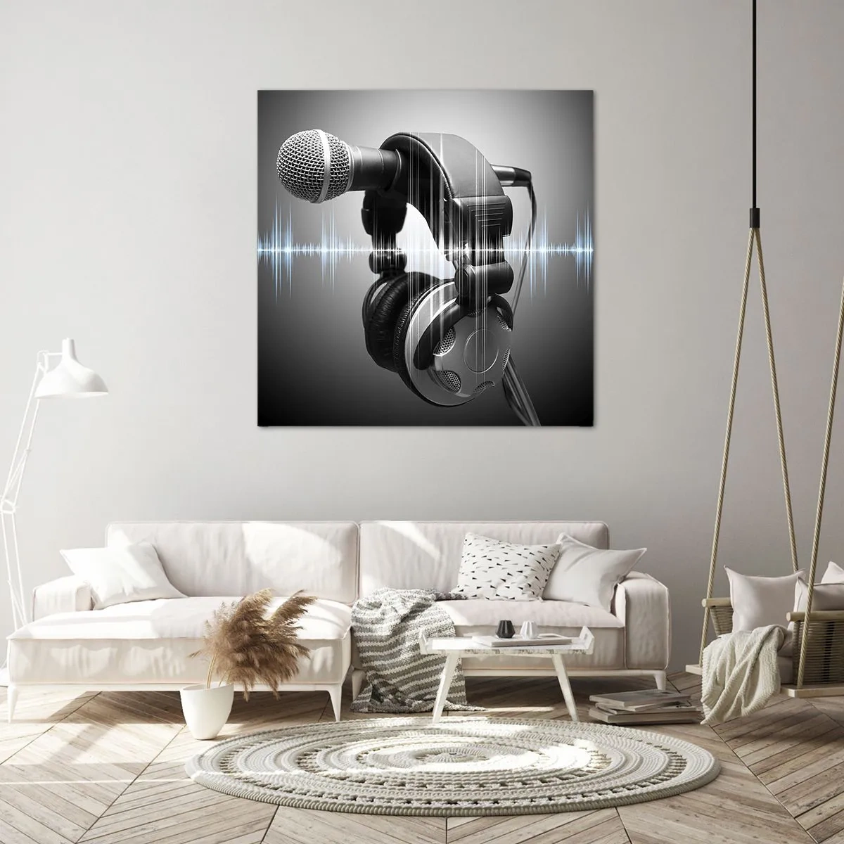 Quadro su tela - Stampe su Tela - Si sente ancora il canto - 70x70 cm
