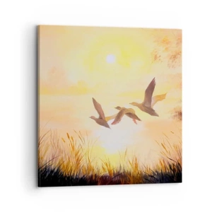 Quadro su tela - Stampe su Tela - L'inizio di un lungo viaggio - 70x70 cm