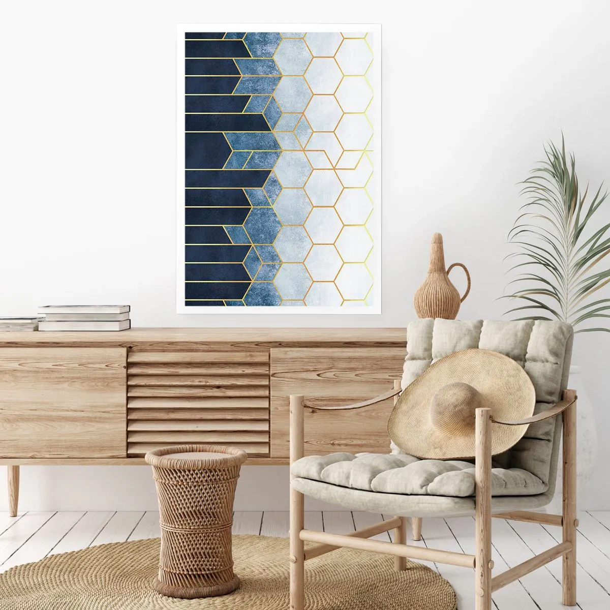 Poster - Composizione a ritmo sincopato - 70x100 cm