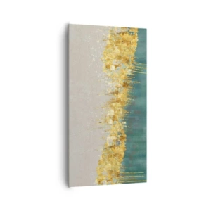 Quadro su tela - Stampe su Tela - Confine dorato - 65x120 cm
