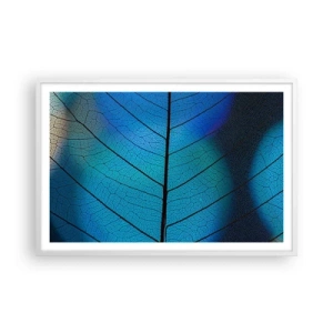 Poster in cornice bianca - Struttura intricata - 91x61 cm