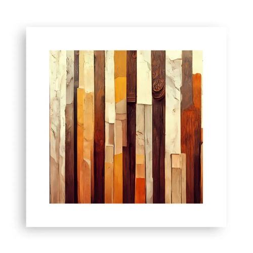 Poster - L'inno dei legni boschivi - 30x30 cm